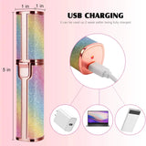Rechargeable Flawless 2 in 1 Facial Hair Remover Face Hair Remover Eyebrow Shaper Upper Lips Hair Remover Painless Eye Brow And Facial Hair Remover Machine