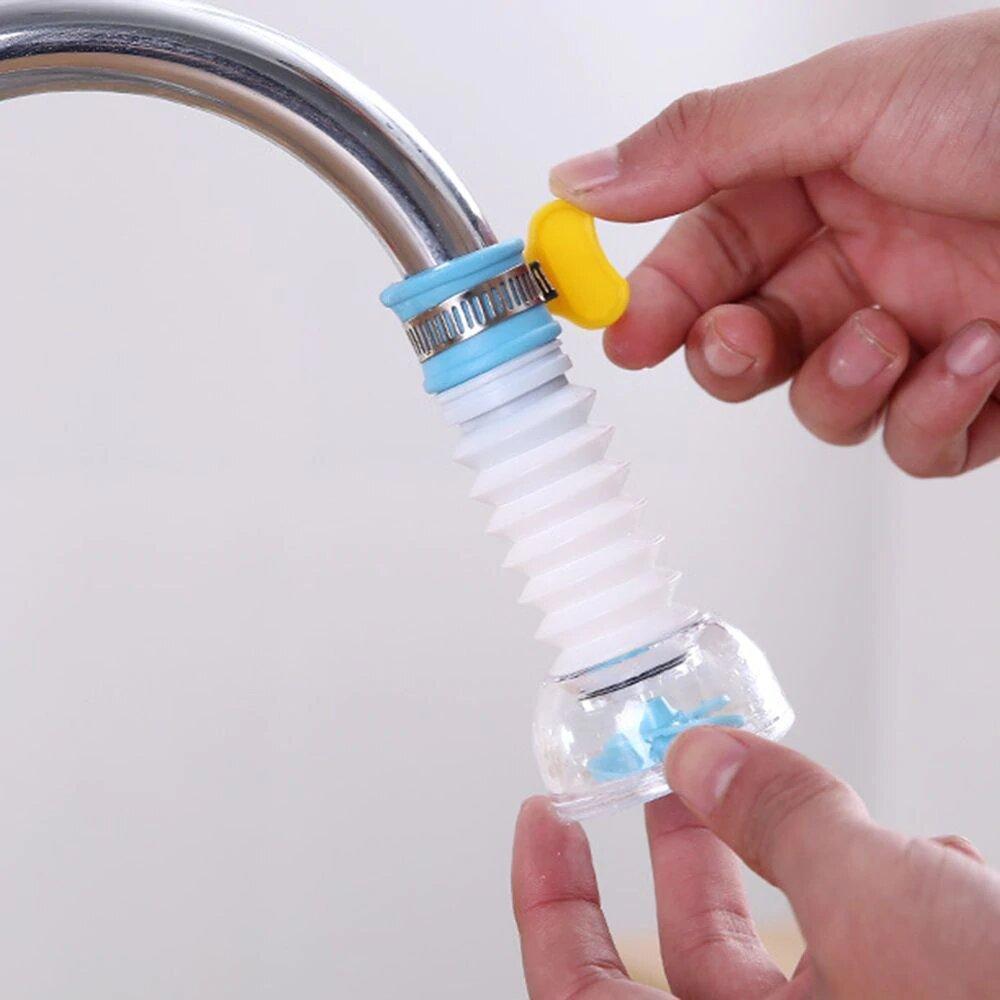 Rotating Adjustable Fan Faucet