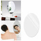 Oval Shape Adhesive Mirror Sticker
