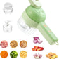 Mini Wireless 5-in-1  Handheld Electric Vegetable & Garlic Chopper