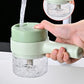 Mini Wireless 5-in-1  Handheld Electric Vegetable & Garlic Chopper