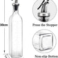 Bottle for Oil, Kitchen Supplies Leak Proof Tall Glass Dispenser - 500ml