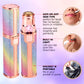 Rechargeable Flawless 2 in 1 Facial Hair Remover Face Hair Remover Eyebrow Shaper Upper Lips Hair Remover Painless Eye Brow And Facial Hair Remover Machine