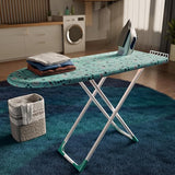 Table With Iron Holder, Foldable and Adjustable Height | Deluxe Plus (48 X 18 inches)