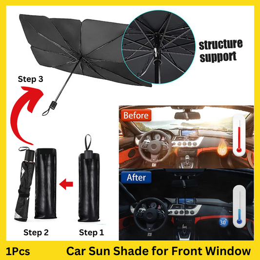 Car Umbrella Sun Shade Cover (Free Home Delivery)