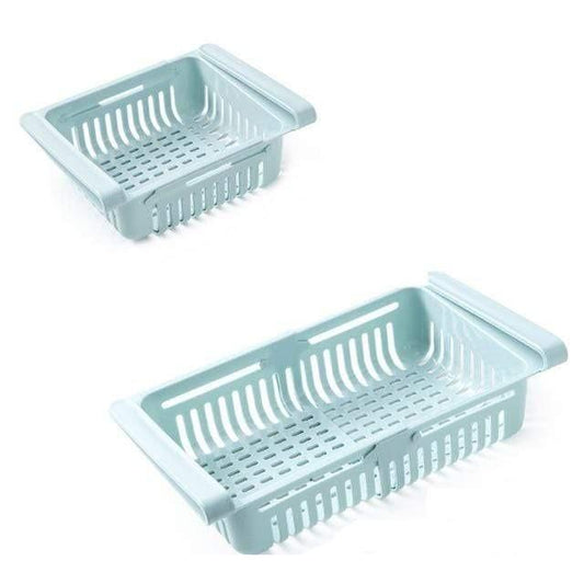 Fridge Basket Storage Rack Organizer (Pack of 2)