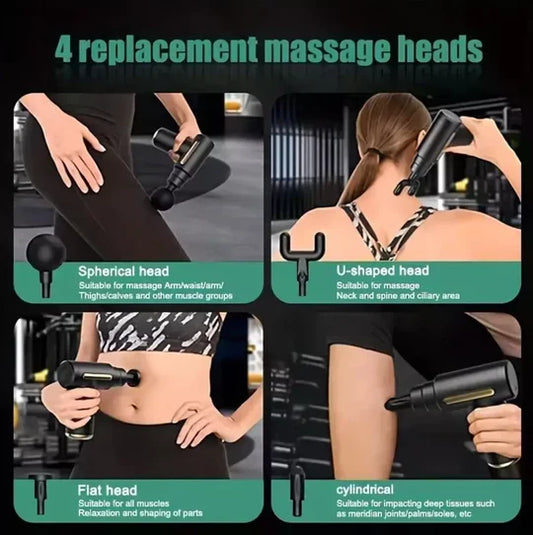 Massage Gun 4 in 1 Multi functional